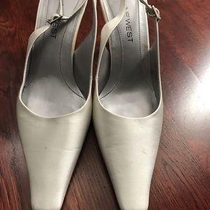 Nine West Bridal Marzipan Slingback